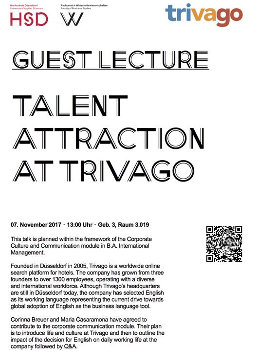 Talent Attraction at trivago