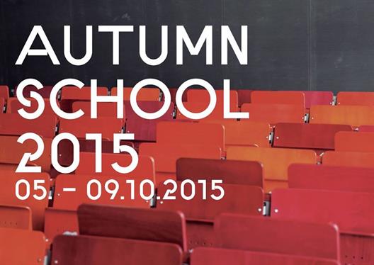 Autumn School 2015