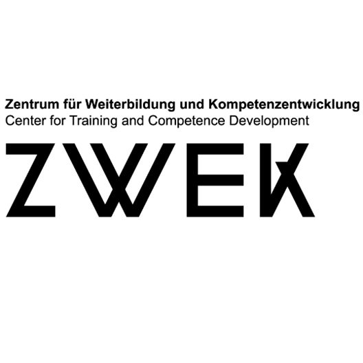 Man sieht das Logo des Zentrums für Weiterbildung und Kompetenzentwicklung.