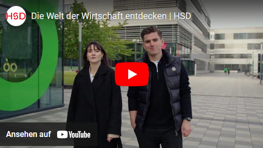 YouTube-Thumbnail zum Imagevideo des Fachbereichs: Die Welt der Wirtschaft entdecken