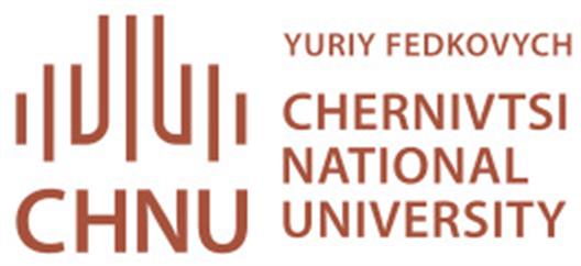 Logo der ukrainischen Hochschule "Yuriy Fedkovych Chernivtsi National University"