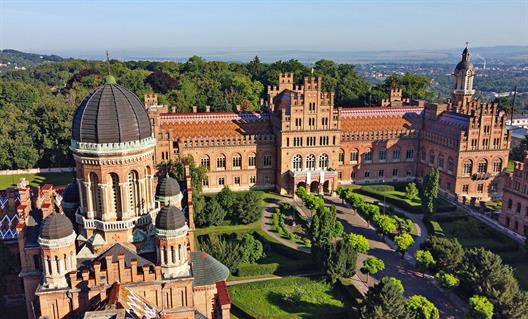 Hauptgebäude der Yuriy Fedkovych Chernivtsi National University