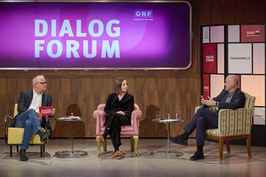 Prof. Dr. Olaf Jandura, Leiter von Communication Research @ HSD beim DialogForum des Österreichischen Rundfunks (ORF) am 30. Oktober in Wien.