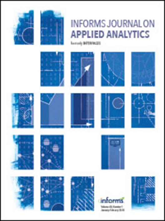 INFORMS Journal on Applied Analytics