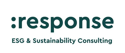 Logo und Claim :response – ESG & Sustainability Consulting
