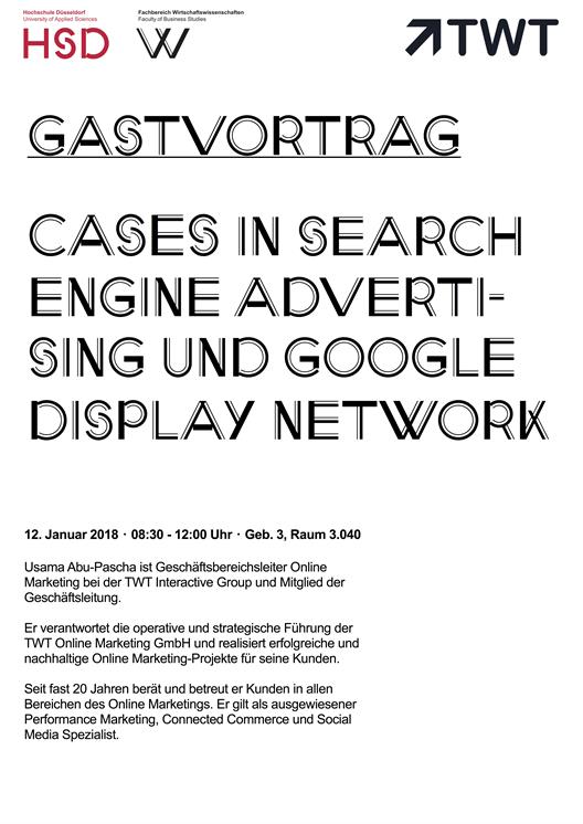 Cases in Search Engine Advertising und Google Display Network