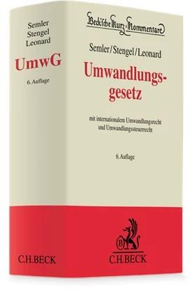 Prof. Dr. Sabine Otte: Kommentierung in einschlägigem Kommentar von Semler/Stengel/Leonard (Hrsg.), Umwandlungsgesetz 