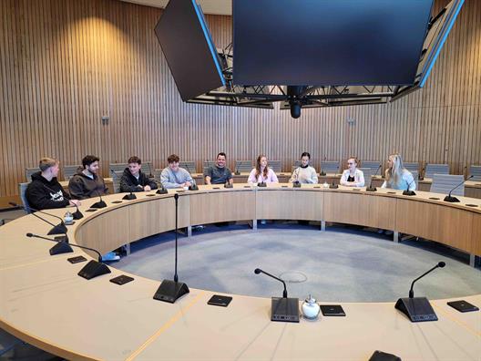 Exkursion zum Landtag NRW