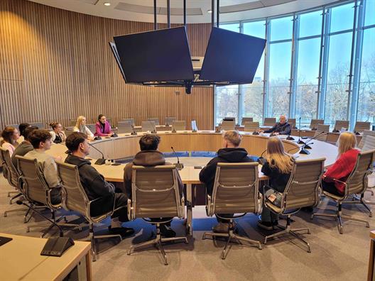 Exkursion zum Landtag NRW