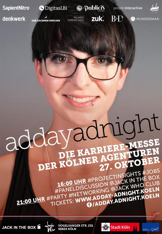 Web-Flyer Addayadnight - Karrieremesse
