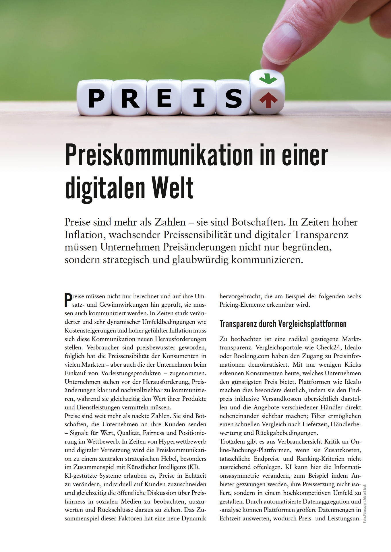 Cover Preiskommunikation 2. Auflage